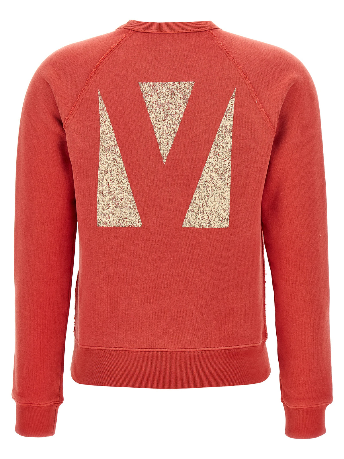 Sweat-shirt rouge en coton Valentino Garavani