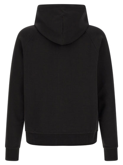 Sweat-shirt Hugo Boss en coton noir basique moderne
