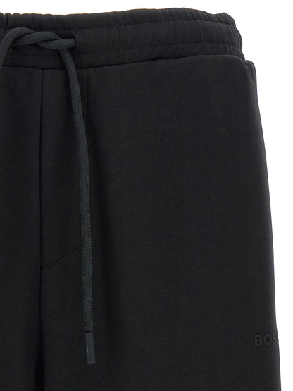 Hugo Boss Men's Black Cotton Sport Joggers
