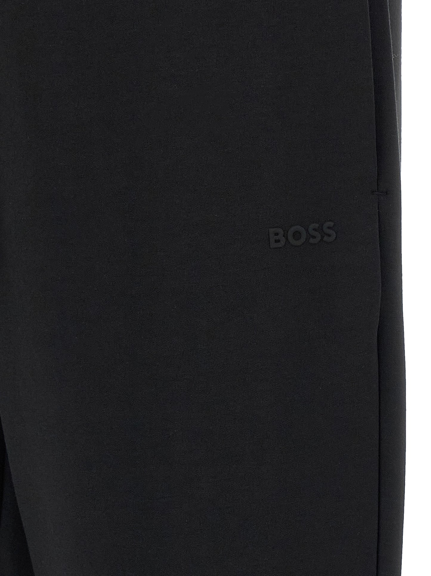 Hugo Boss Men's Black Cotton Sport Joggers