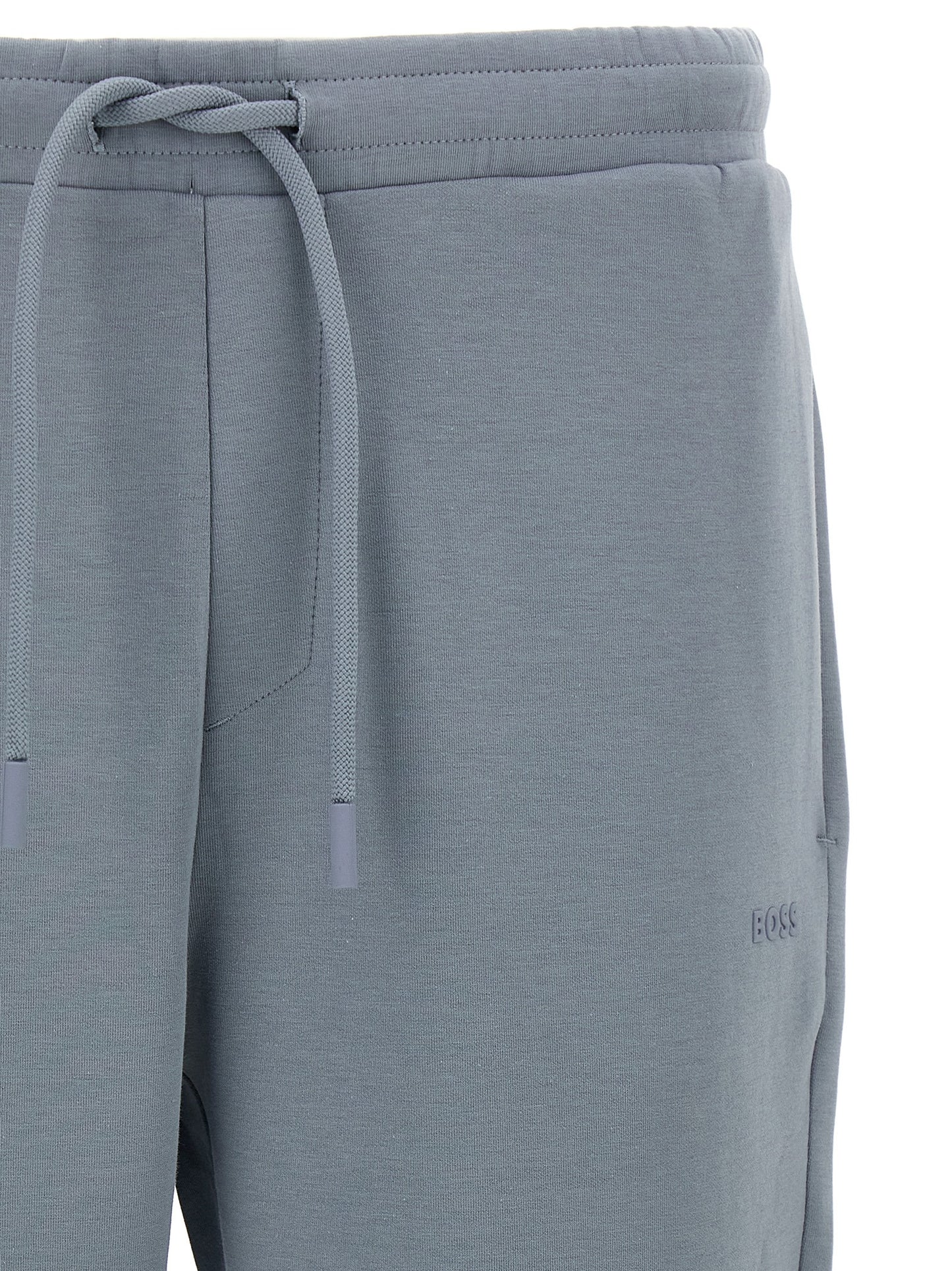 Hugo Boss Joggers de algodón grises (Pantalones deportivos)