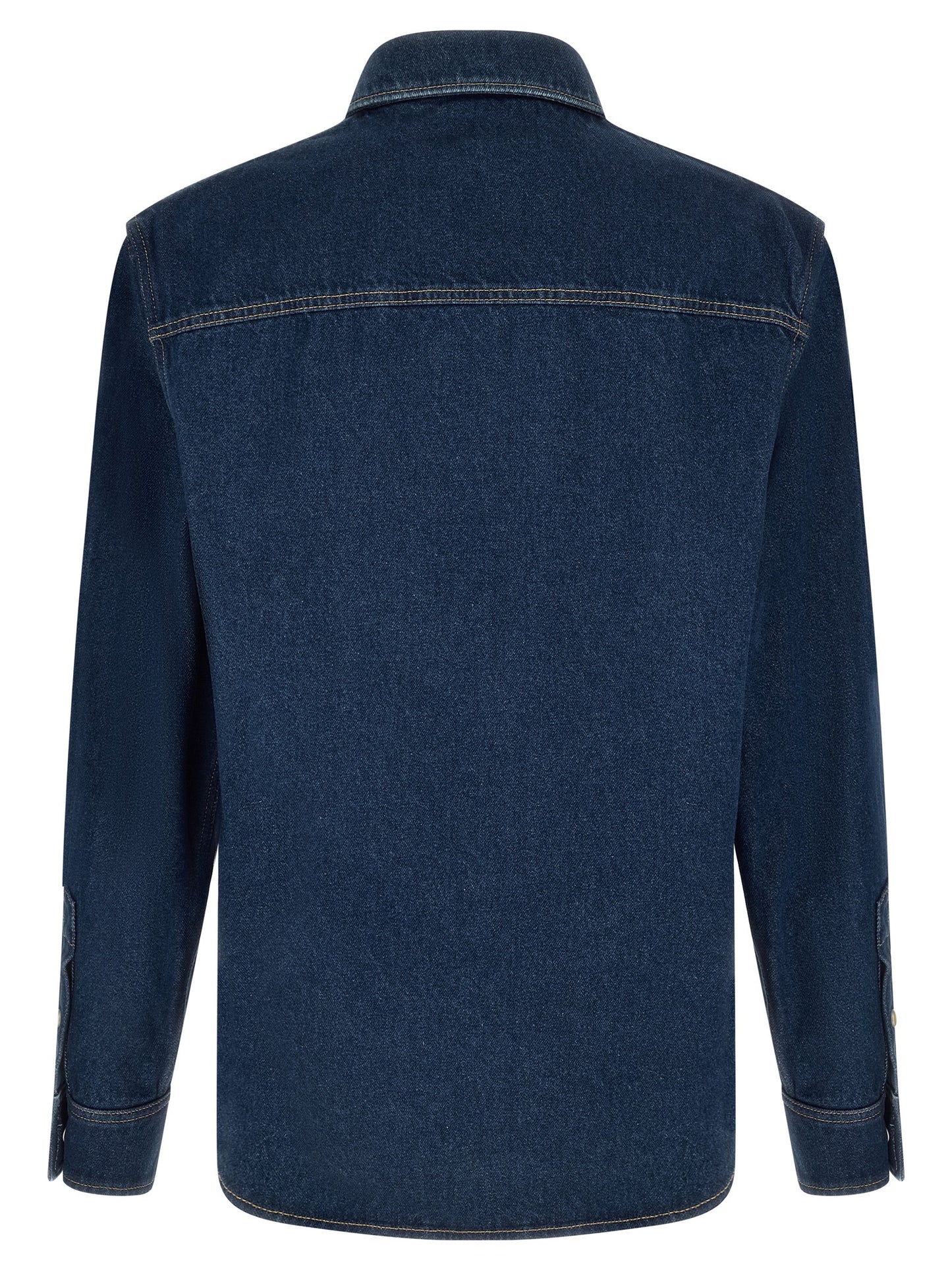 Blusa Valentino Garavani de algodón azul
