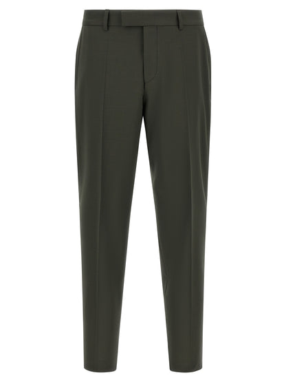 Pantalones de lana virgen bicolor Hugo Boss