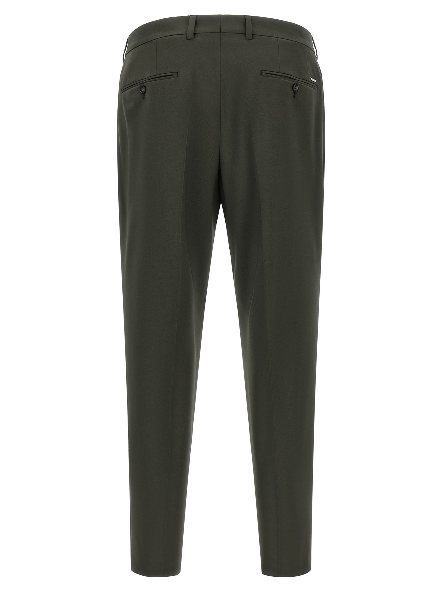 Pantalones de lana virgen bicolor Hugo Boss