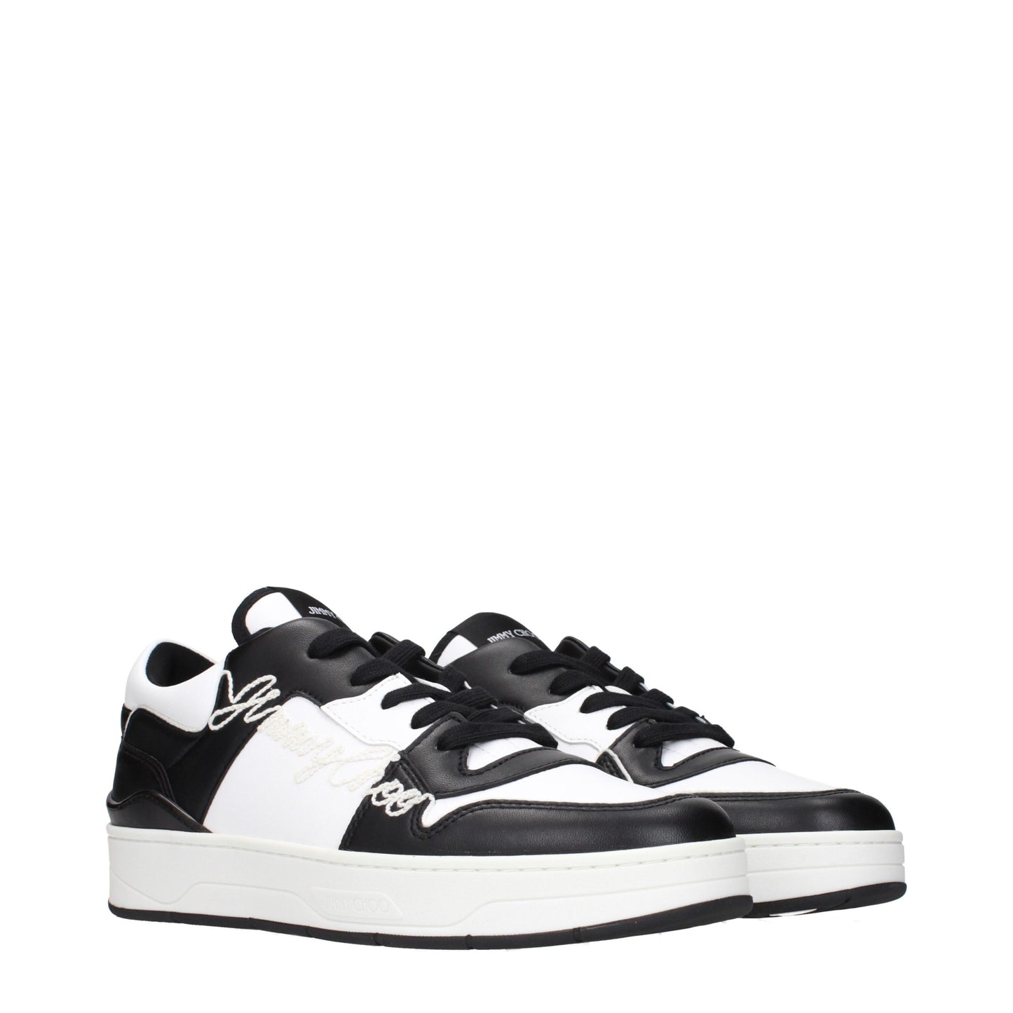 Zapatillas Jimmy Choo de cuero negro