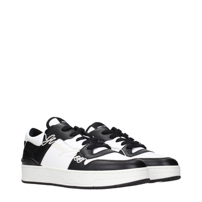 Zapatillas Jimmy Choo de cuero negro