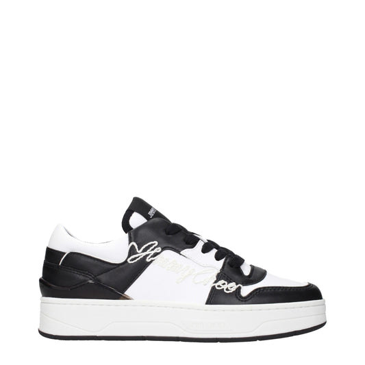 Zapatillas bajas Jimmy Choo de cuero negro