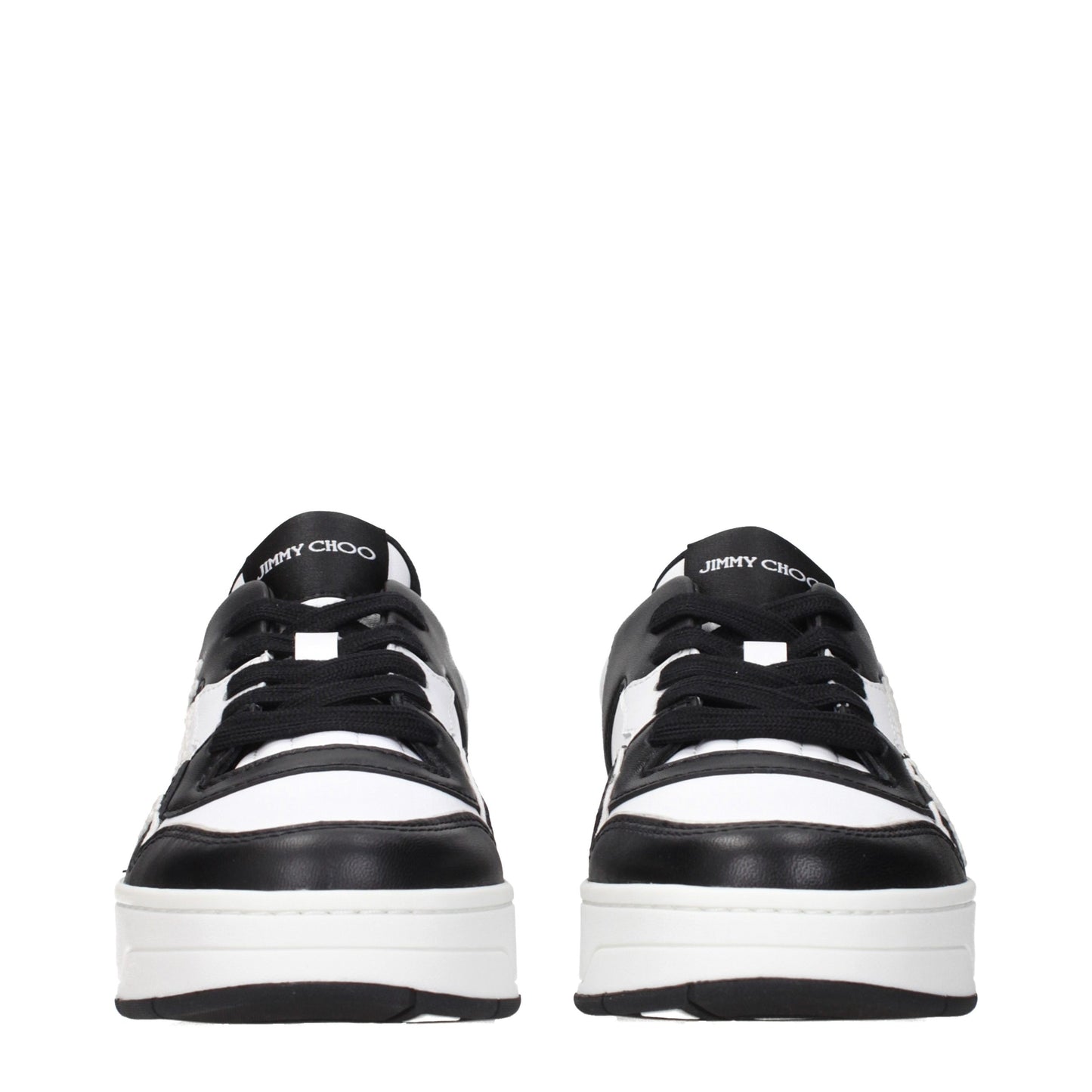Zapatillas bajas Jimmy Choo de cuero negro