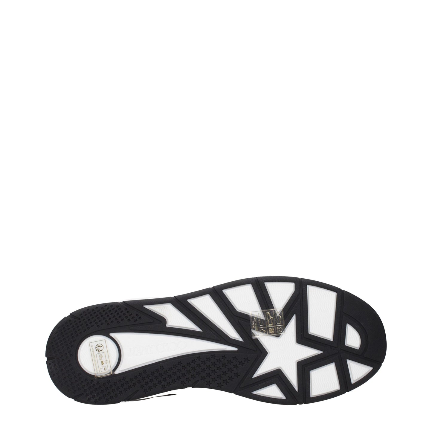 Zapatillas bajas Jimmy Choo de cuero negro