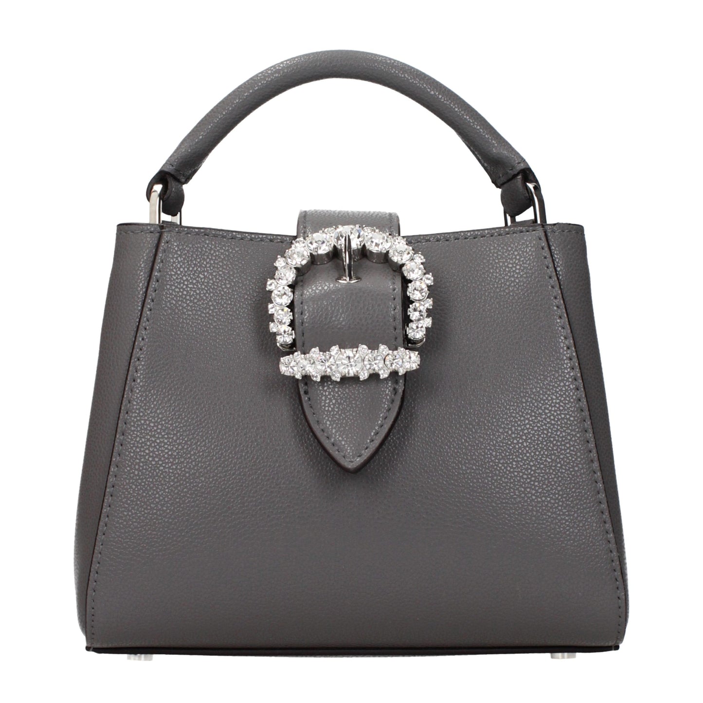 Bolso Jimmy Choo de cuero gris