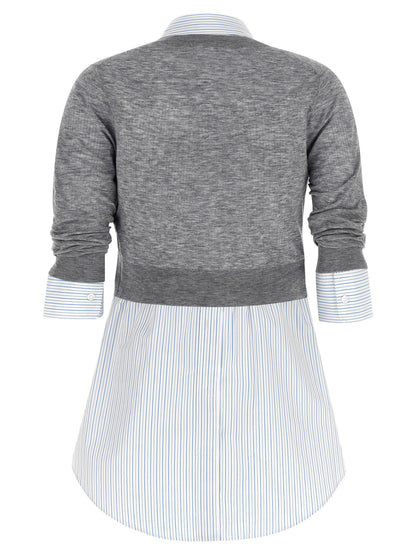 Blusa de lana gris Alexander Wang