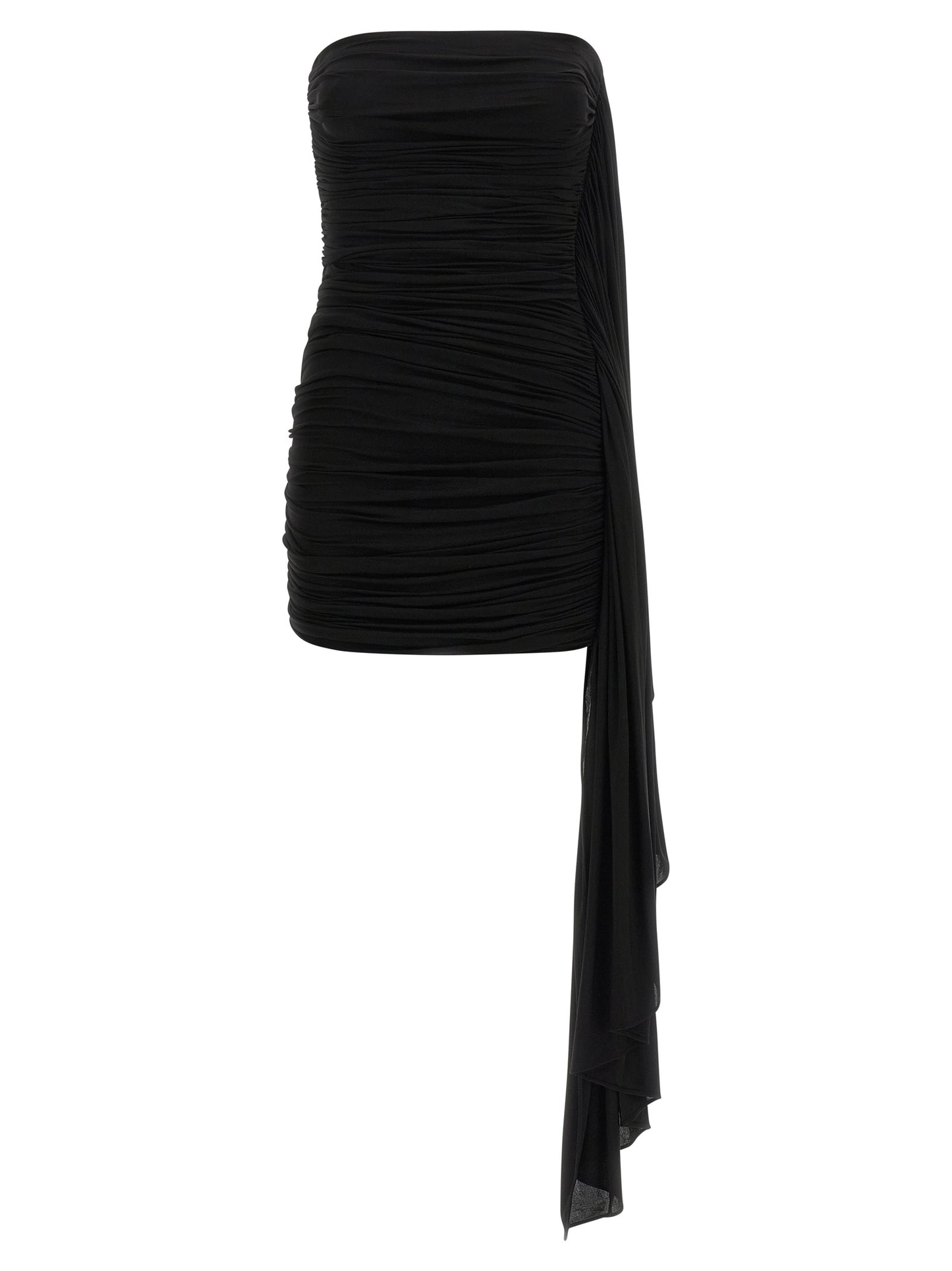 Vestido corto Alexander Wang en negro y cobre