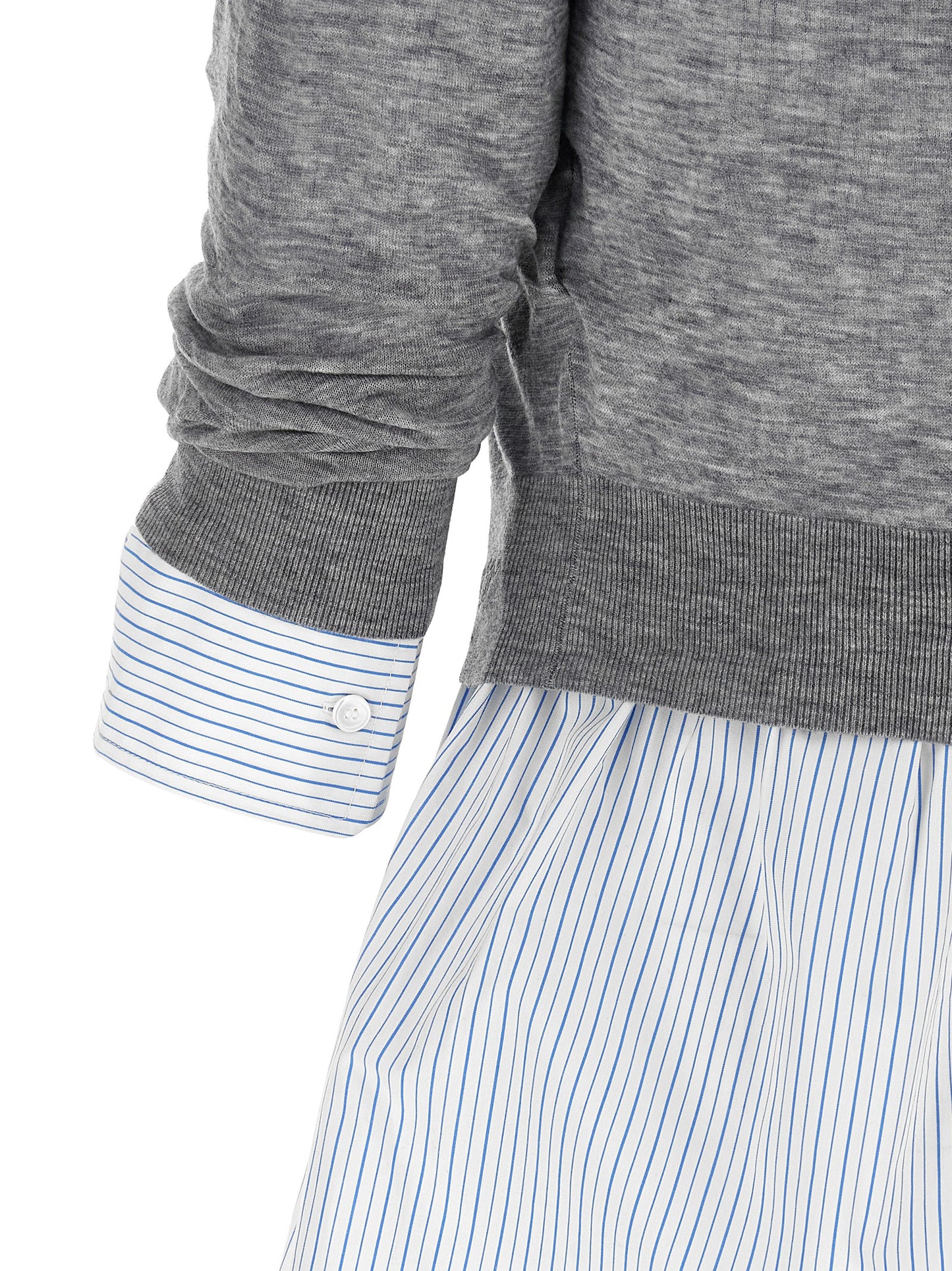 Blusa de lana gris Alexander Wang