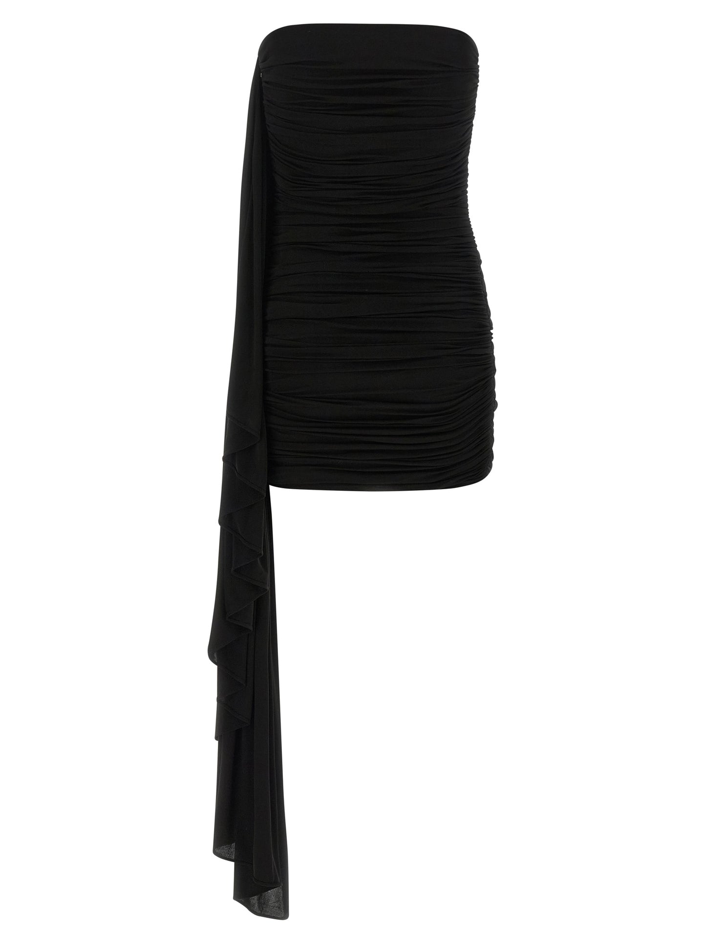 Vestido corto Alexander Wang en negro y cobre