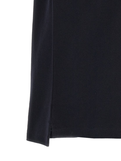 Polo en coton bleu Gucci