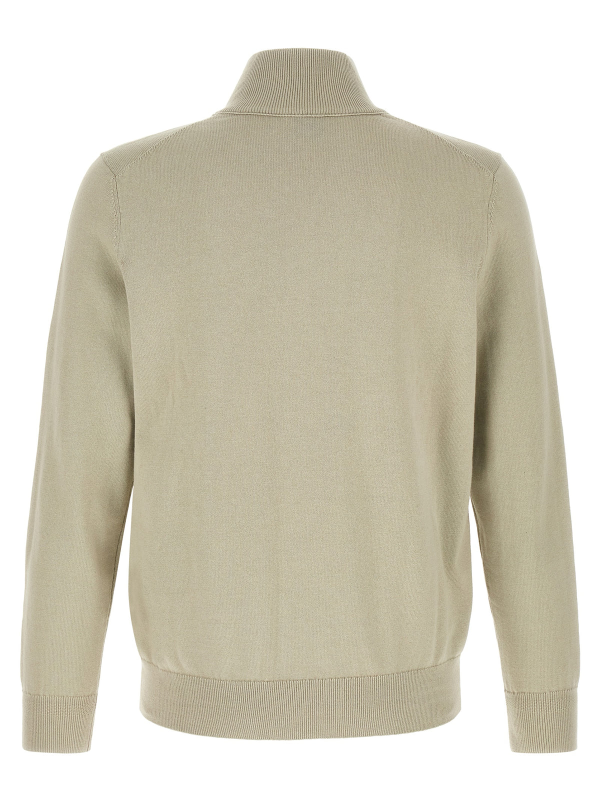 Cardigan Hugo Boss De Algodón Beige De Acabados Precisos