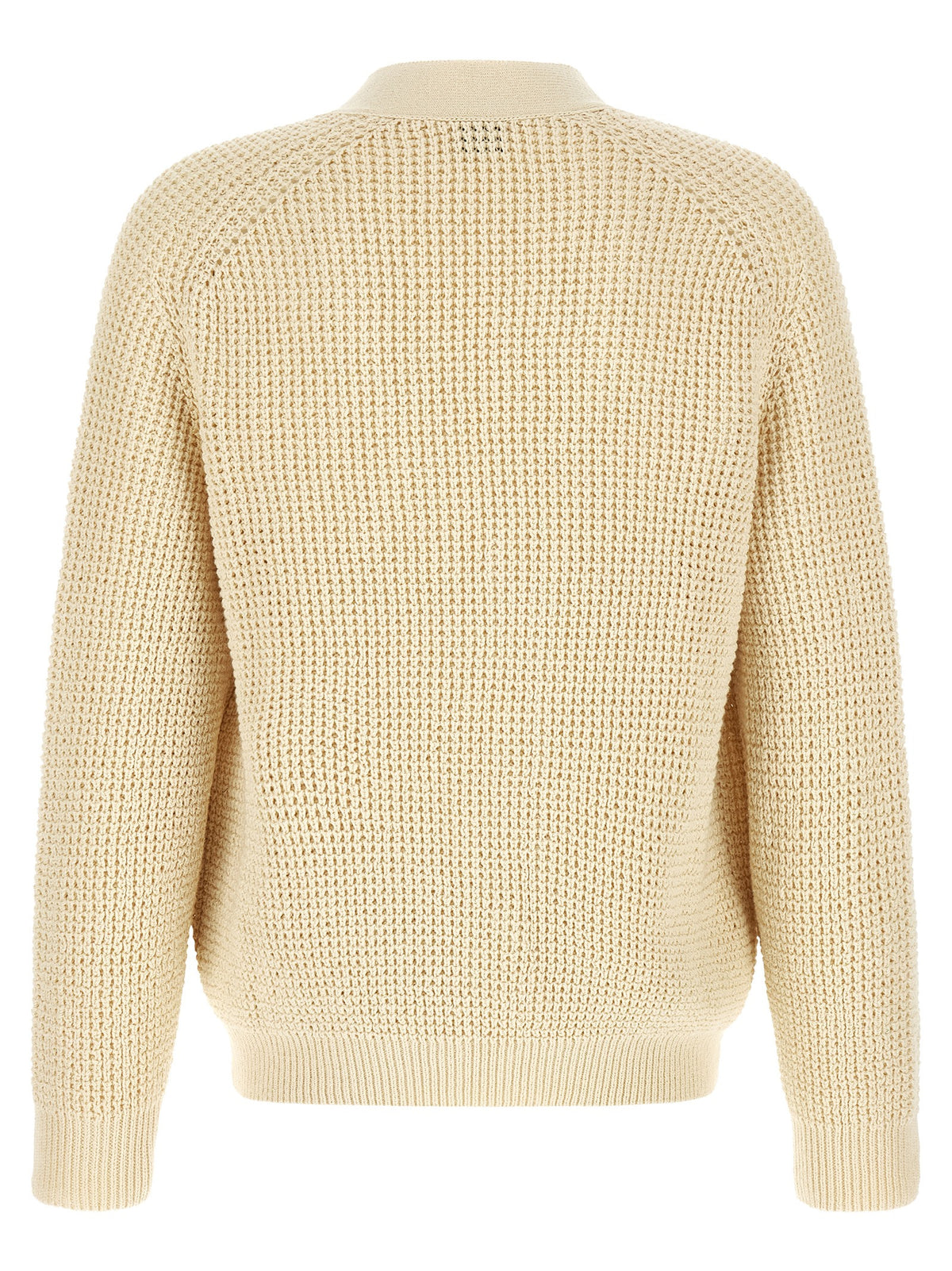Cárdigan Hugo Boss De Algodón Beige Estilo Atemporal