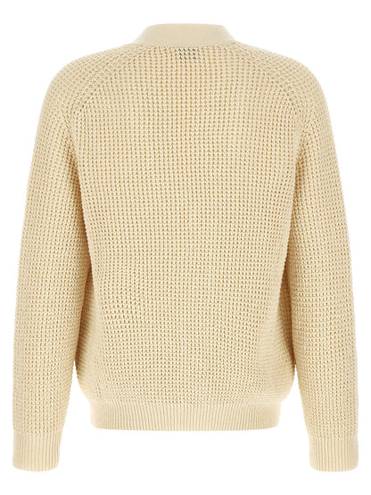 Cárdigan Hugo Boss De Algodón Beige Estilo Atemporal