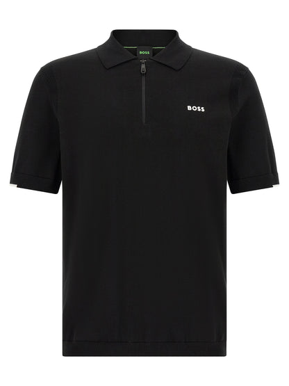 Polo en Coton Noir Hugo Boss Tenue Décontractée Quotidienne Confortable