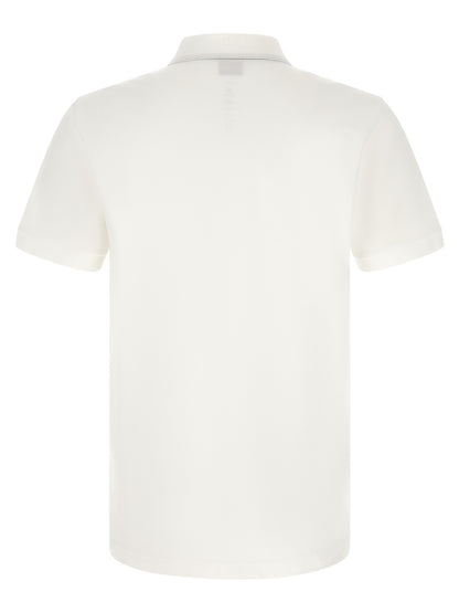 Polo en coton blanc Hugo Boss Swing Paddy