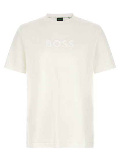 T-shirt Hugo Boss en Coton Blanc - Coupe Droite et Confort Optimal