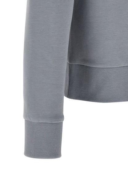 Sudadera Hugo Boss De Algodón Con Cremallera Frontal Gris
