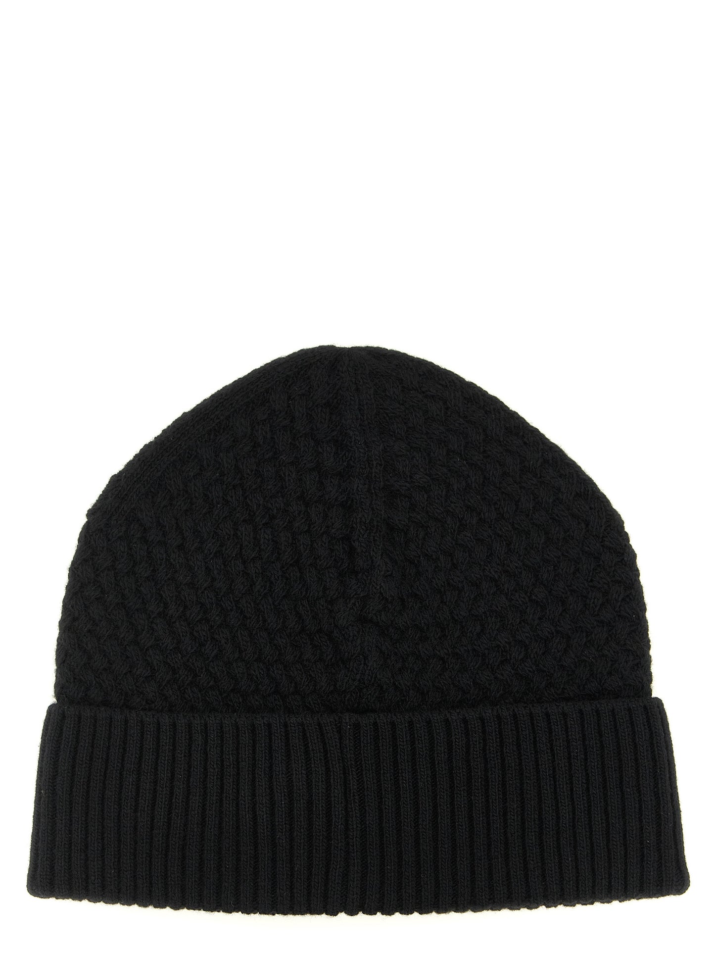Gorro Moncler de piel negra