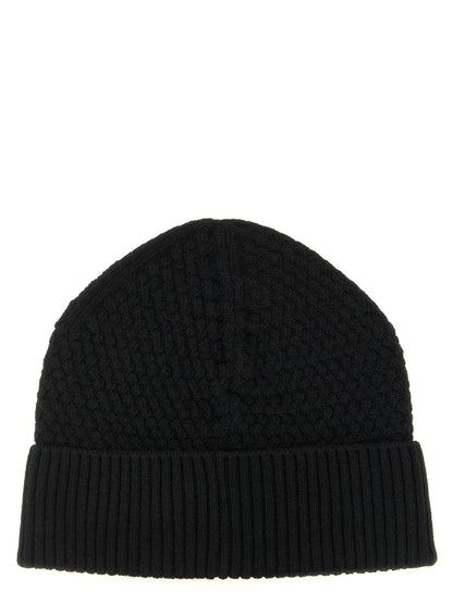 Gorro Moncler de piel negra