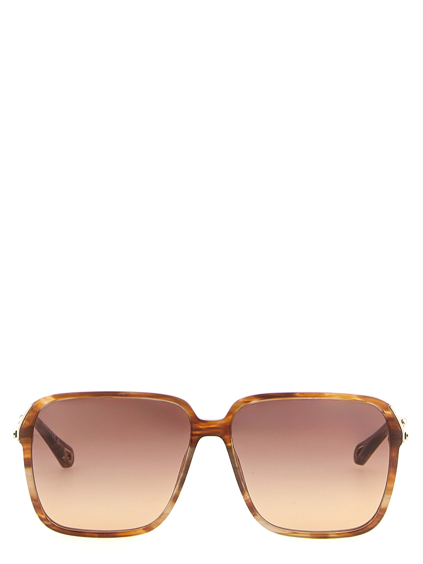 Gafas de sol Chloé de acetato marrón