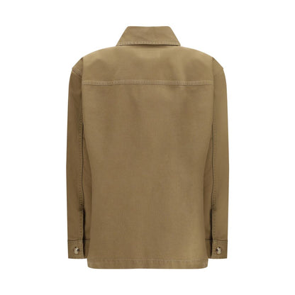 Chaqueta vaquera de algodón bicolor Saint Laurent