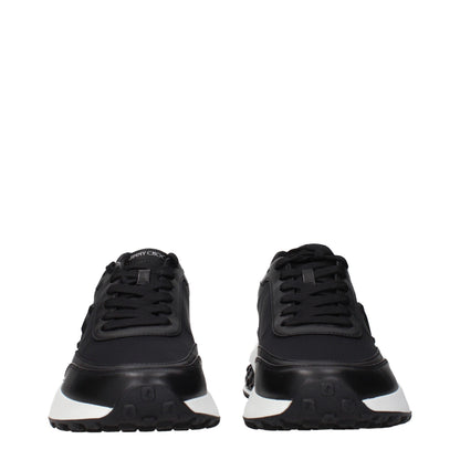 Baskets de sport Jimmy Choo en tissu noir
