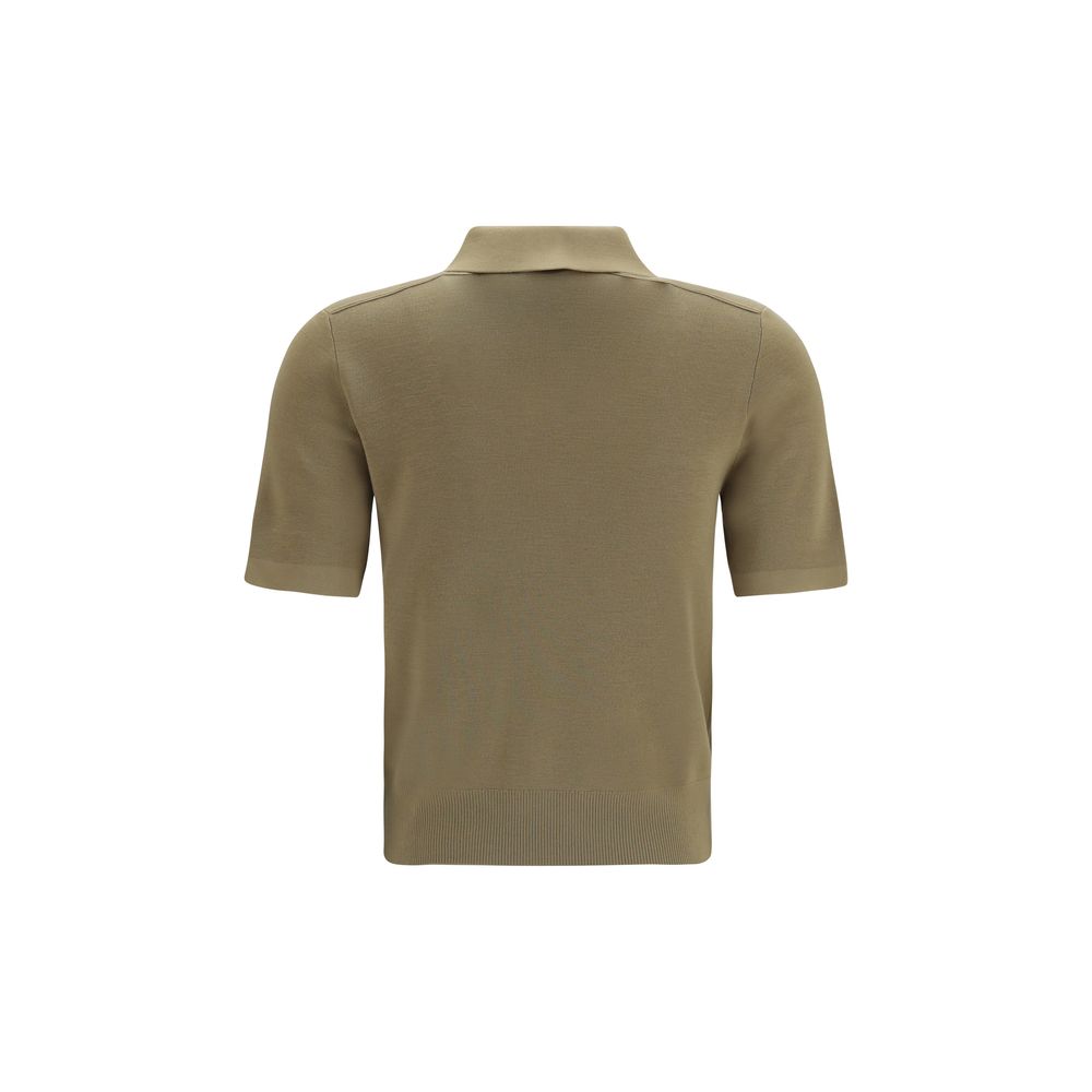 Camiseta Polo Burberry De Lana Bicor Diseño Ovis Aries