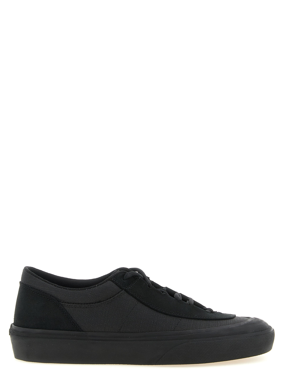 Zapatillas Bajas De Algodón Stone Island Color Negro