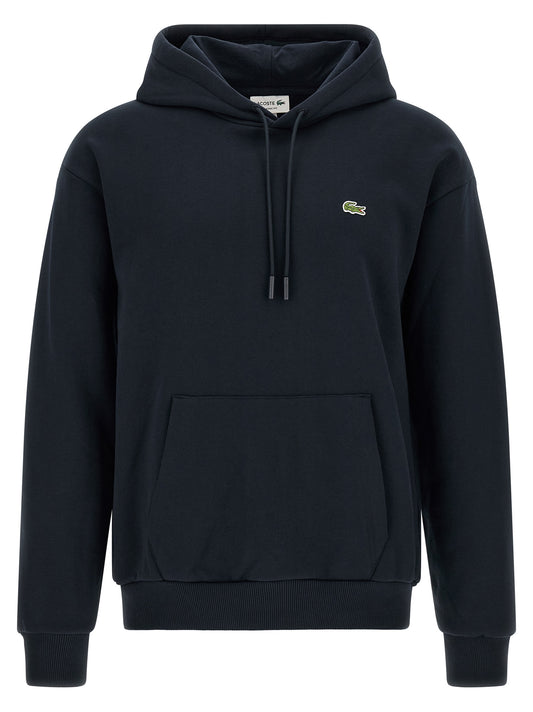 Sudadera Lacoste azul de algodón