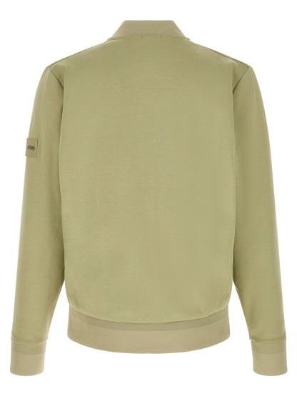 Sweat-shirt Hugo Boss en Coton Bicolore Modèle H-Skiles 100