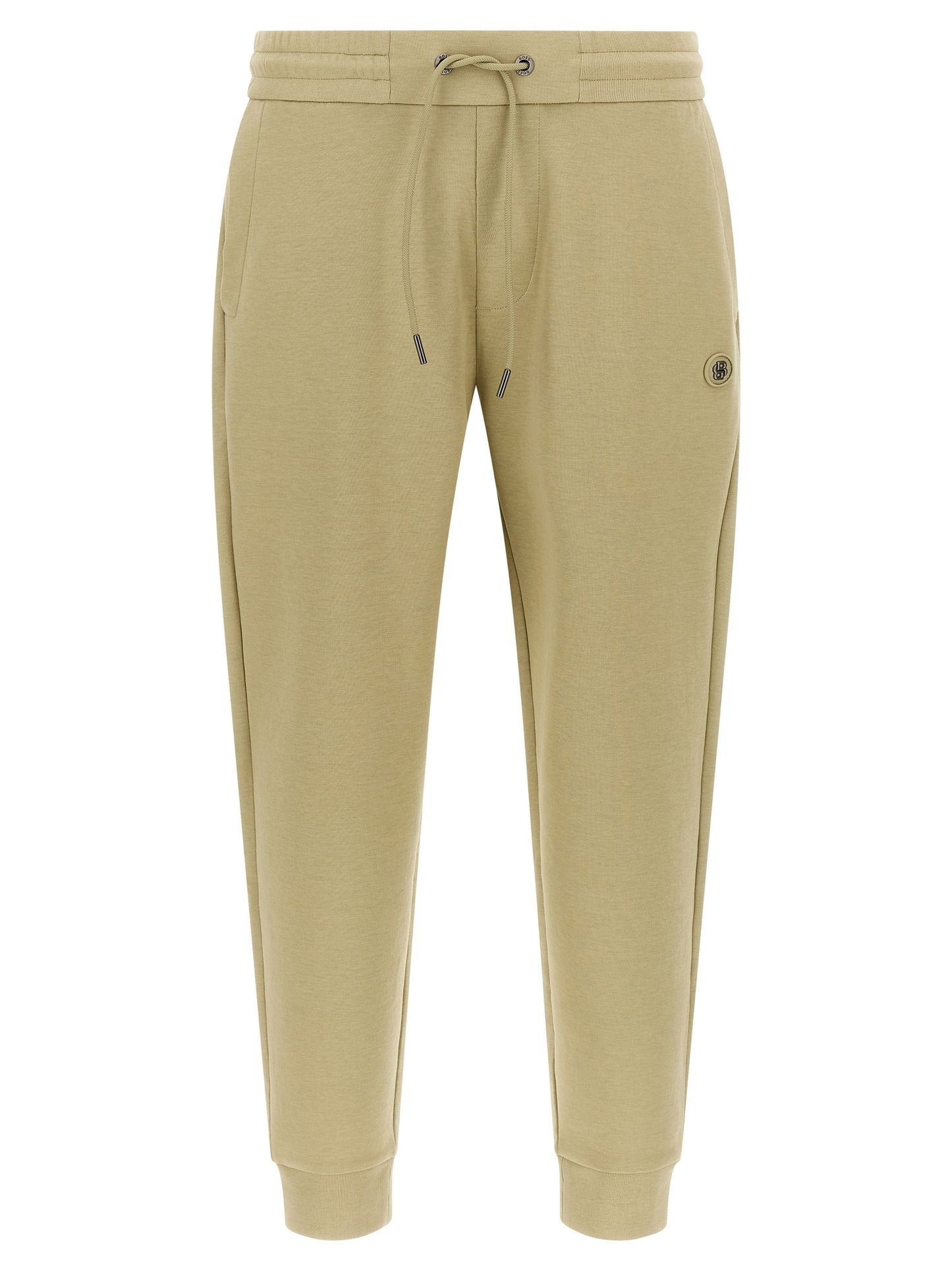 Pantalones deportivos Hugo Boss de algodón beige