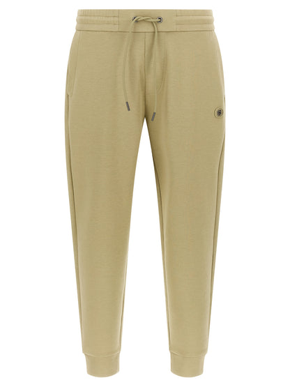 Pantalones deportivos Hugo Boss de algodón beige
