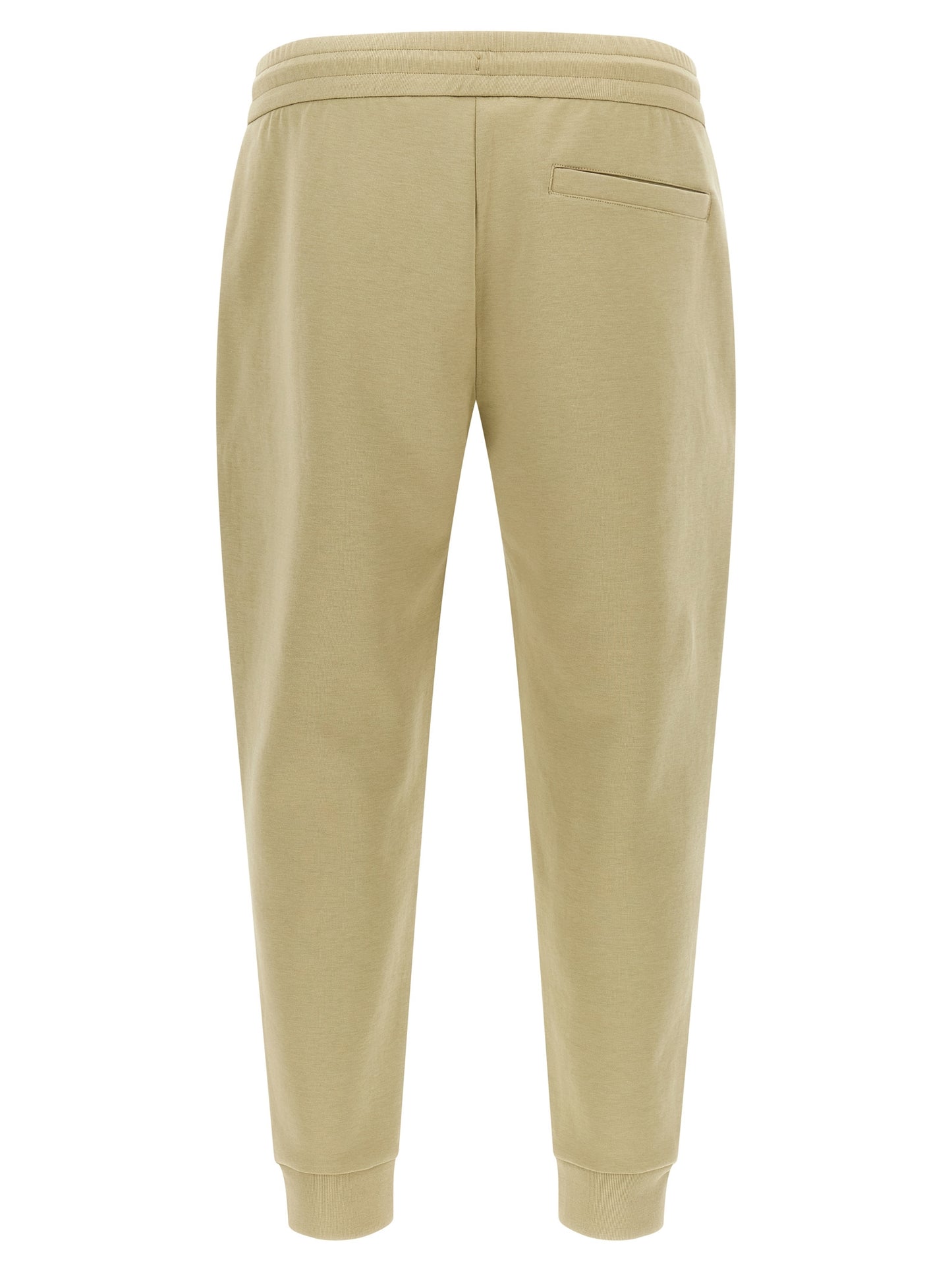 Pantalones deportivos Hugo Boss de algodón beige