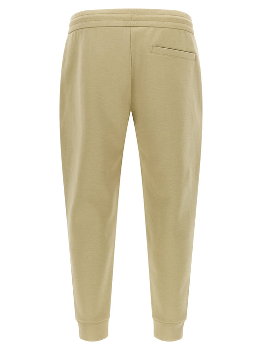 Pantalones deportivos Hugo Boss de algodón beige