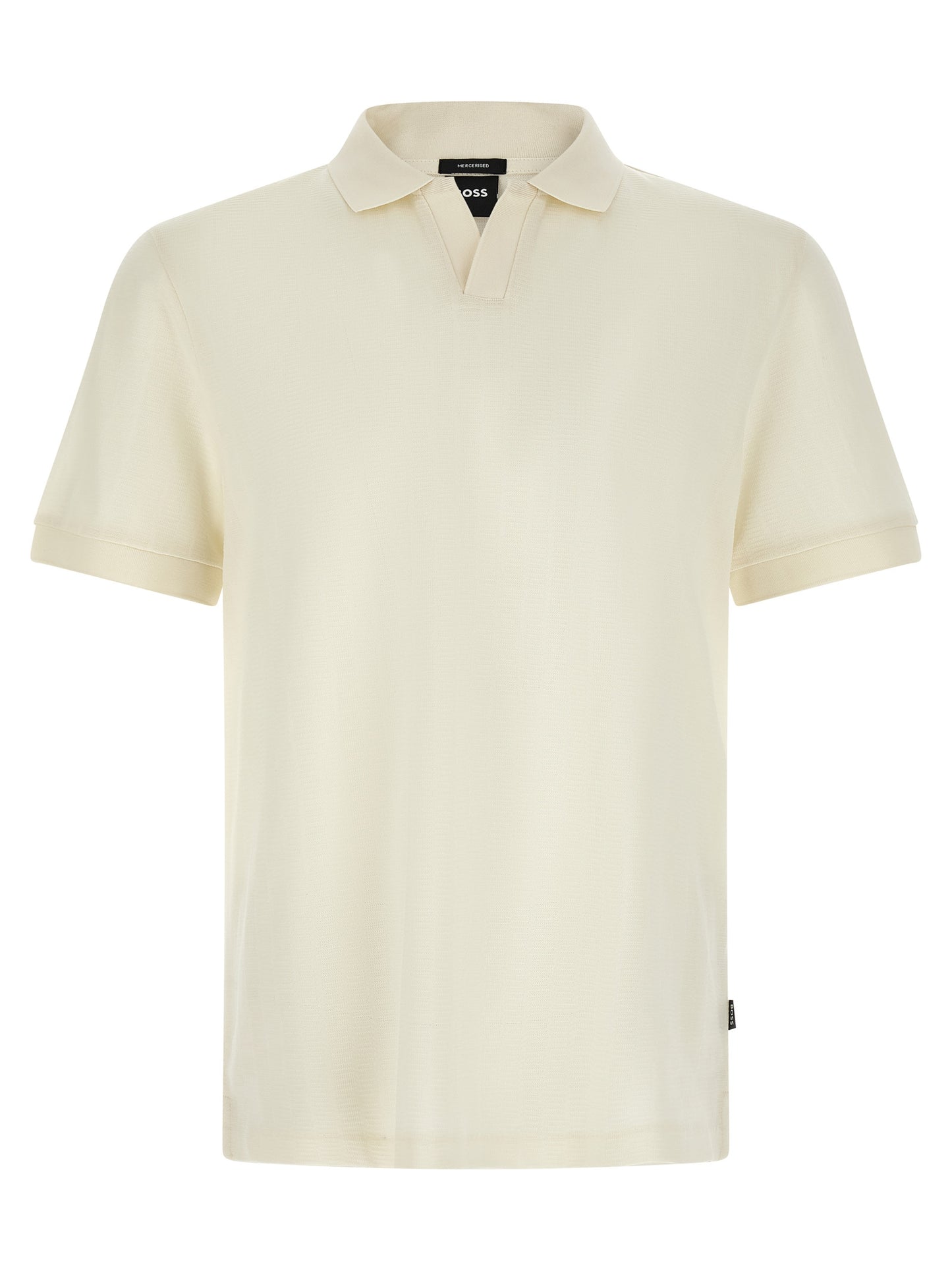 Camiseta Polo Blanca de Algodón Mercerizado Hugo Boss C-Ponti 118