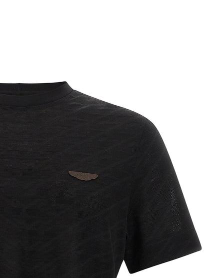 T-shirt Hugo Boss en coton noir - Toucher extra doux