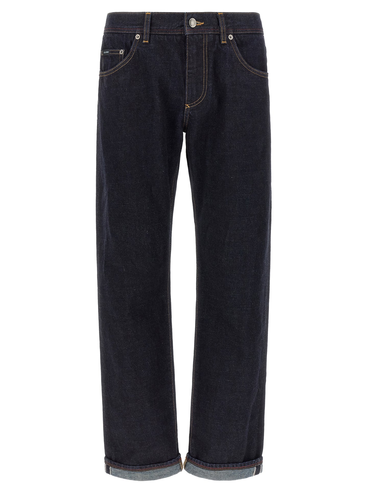 Vaqueros de algodón azul Dolce & Gabbana