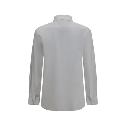 Camisa de vestir Giorgio Armani de algodón blanco