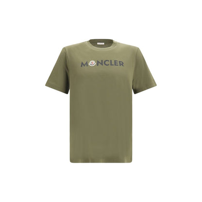 Moncler Camiseta de Algodón Bicolor