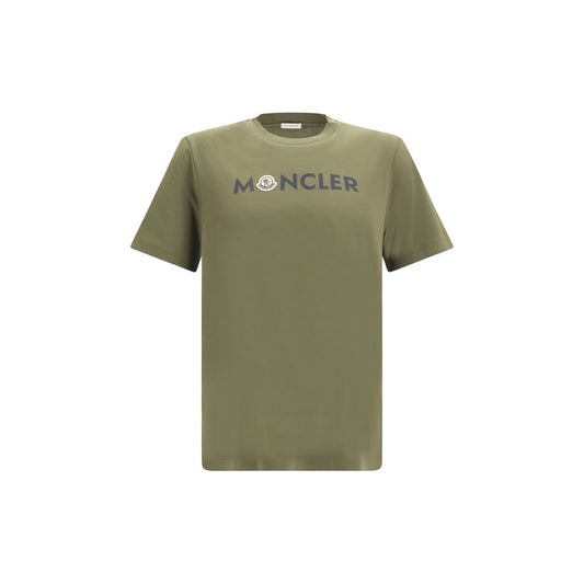 Moncler Camiseta de Algodón Bicolor