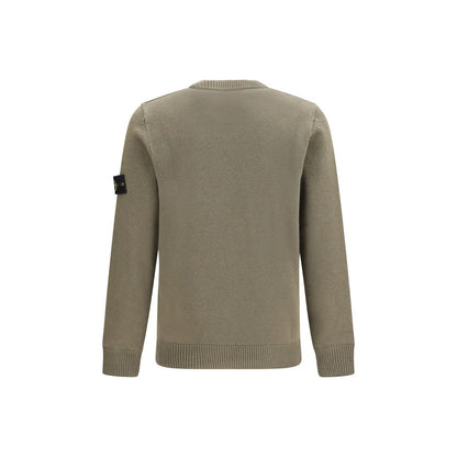 Sweat-shirt bicolore en coton Stone Island