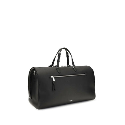 Dolce & Gabbana Equipaje y Viaje de Piel de Becerro Negra Bos Taurus