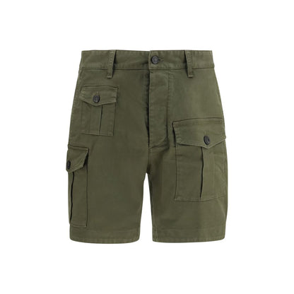 Bermuda Dsquared² en Coton Bicolore Modèle Sexy Cargo