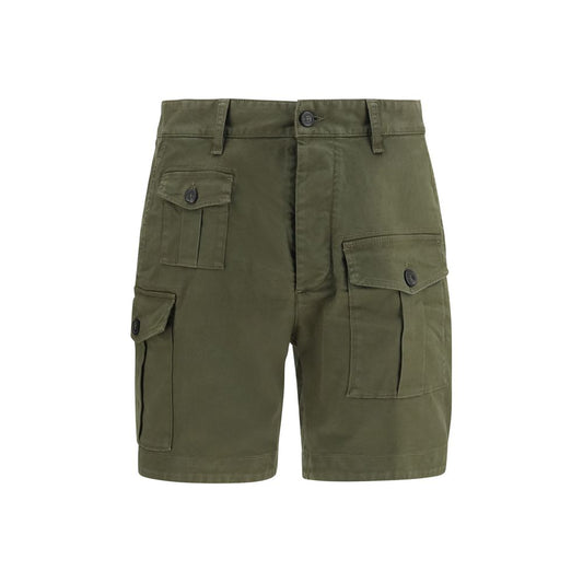 Bermudas Dsquared² De Algodón Bicolor Modelo Sexy Cargo