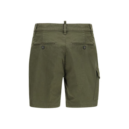 Bermuda Dsquared² en Coton Bicolore Modèle Sexy Cargo